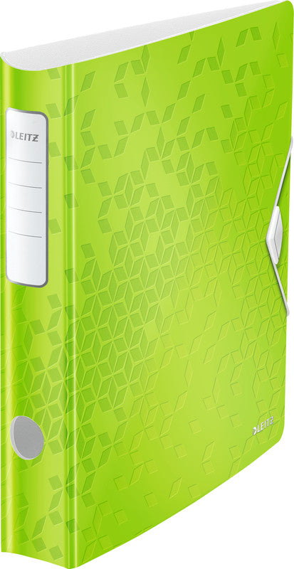 Leitz Active WOW Hebelordner – für A4 – Rückenbreite 6,5 cm – Grün