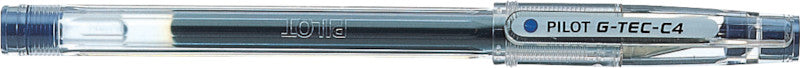 Pilot G-Tec-C4 Gelschreiber – Blau, 0,4 mm, dokumentenecht, Kappe
