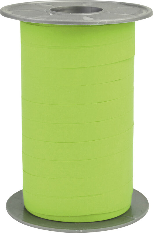 Präsent Geschenkband – Opak – 10 mm × 200 m, Kunststoff – Grün-Gelb