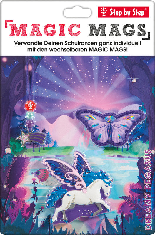 Step by Step Magic Mags Zubehörset – 3-teilig – Dreamy Pegasus Shadow – für Cloud, Space, 2in1 Plus und andere