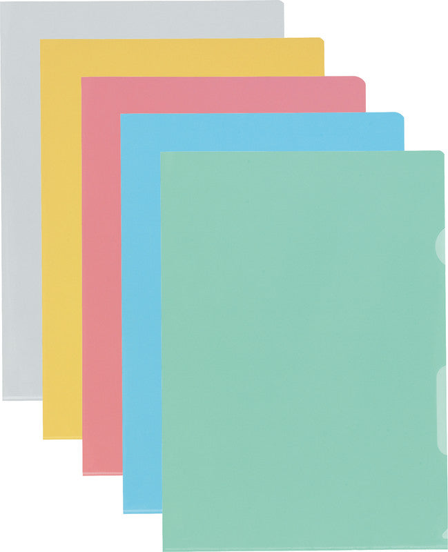 Kolma Sichtmappe A4 – transparent, Kunststoff, matt, 150 µm, 100er-Pack