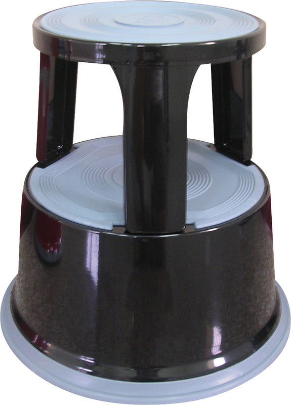Q-Connect Hocker – 43 cm, 150 kg, schwarz