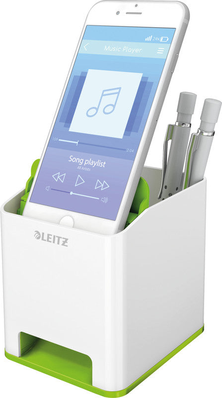 Leitz Stiftschlaufe – Polystyrol, Grün, Weiss