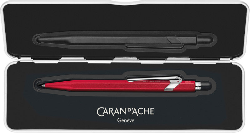 Caran d-Ache Caran d'Ache Kugelschreiber – Rot, Aluminium