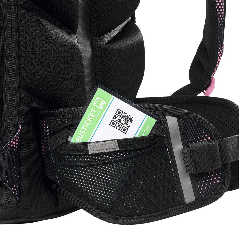 Coocazoo Rucksack Porter – Pink Illusion – 30/35 l – B 30,0 × H 44,0 × T 23,0 cm – aus rPET