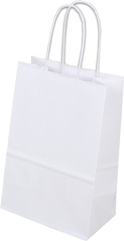 Elco Tragetasche, weiss – 140 × 85 × 210 mm – 50 Stk.