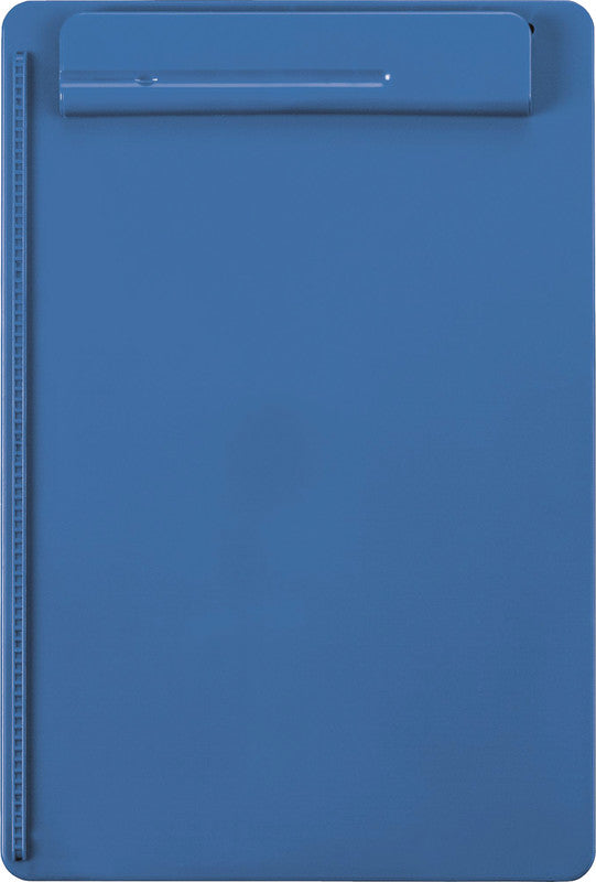 MAUL Klemmbrett A4 – Kunststoff (recycelt), Schreibgeräthalterung, blau