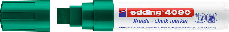Edding Kreidemarker 4090 – Keilspitze, 4–15 mm – Grün