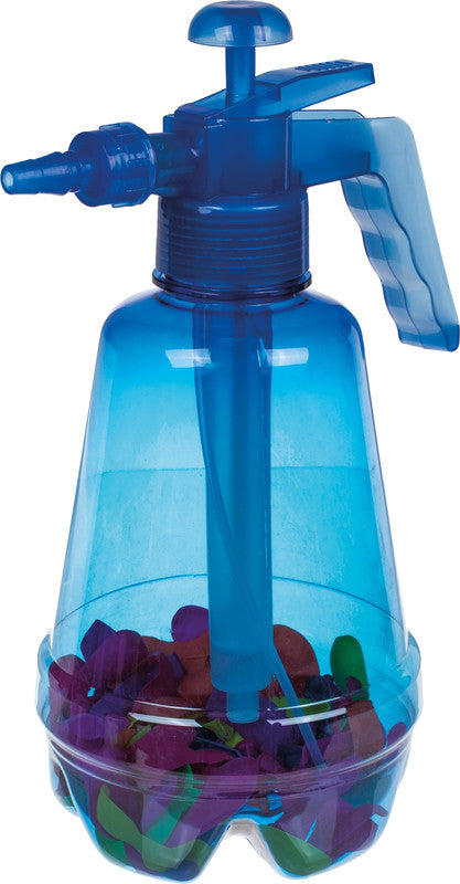 Out oft the blue Out of the Blue Wasserballonpumpe – 100 Wasserballons, Kunststoff, farbig
