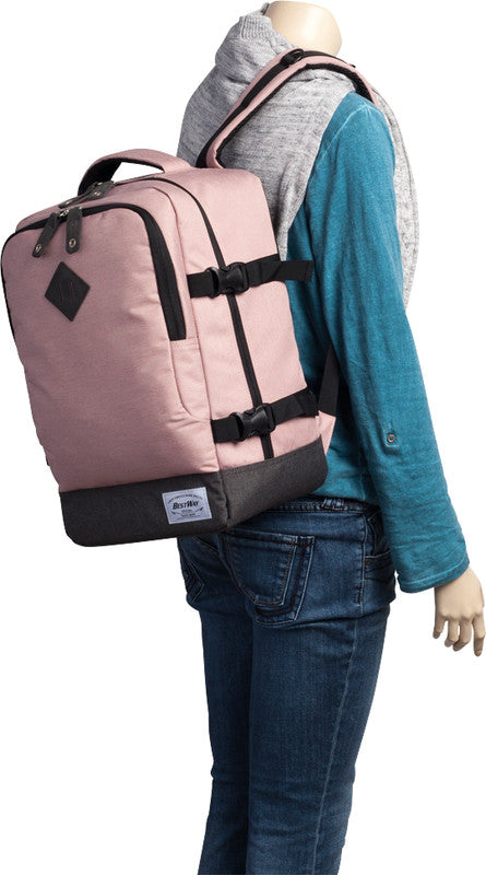 Bestway Notebook-Rucksack – für 14"-Notebook, 20 l, Kunststoff, Rosa