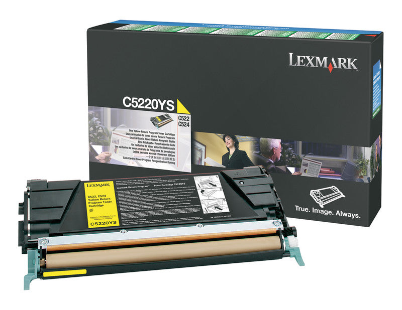 Lexmark Toner – Gelb, 3000 Seiten