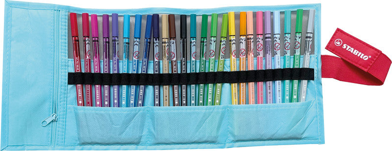 STABILO Filzstifte, Strichbreite 1 mm, 25 Farben