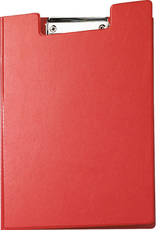 MAUL Klemmbrettmappe A4 – Karton, Schreibgeräthalterung, Rot