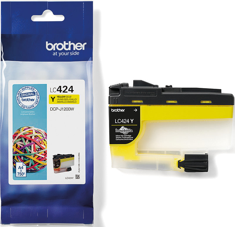 Brother Tintenpatrone, Gelb – für Inkjetdrucker/Multifunktionsgeräte