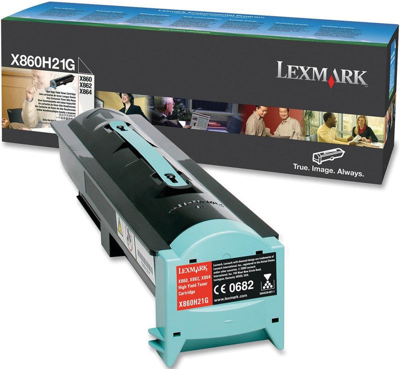 Lexmark Toner – schwarz, 35000 Seiten