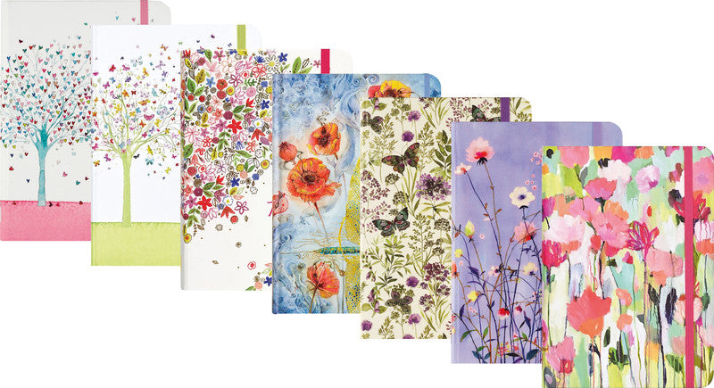 Peter Pauper – Notizbuch, 127 × 177 mm, liniert, Hardcover, 160 Seiten, 120 g/m² – mehrfarbig