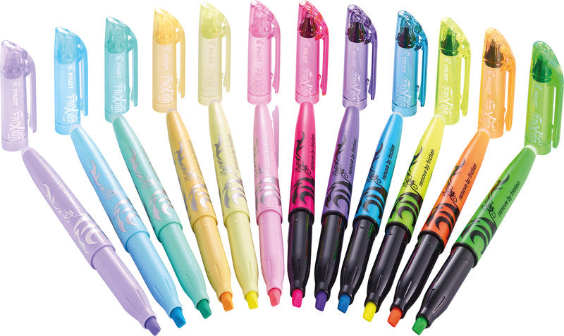 Pilot FriXion Light Textmarker Blau – Keilspitze, 3,3 mm, radierbar
