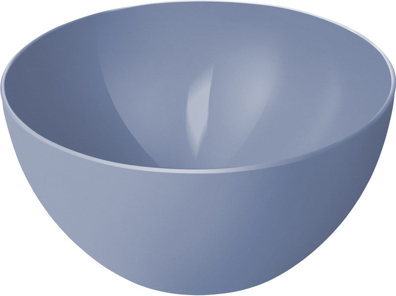 Rotho Caruba Schüssel – 3 l, Kunststoff, Horizon Blau, spülmaschinenfest, bruchfest, stapelbar