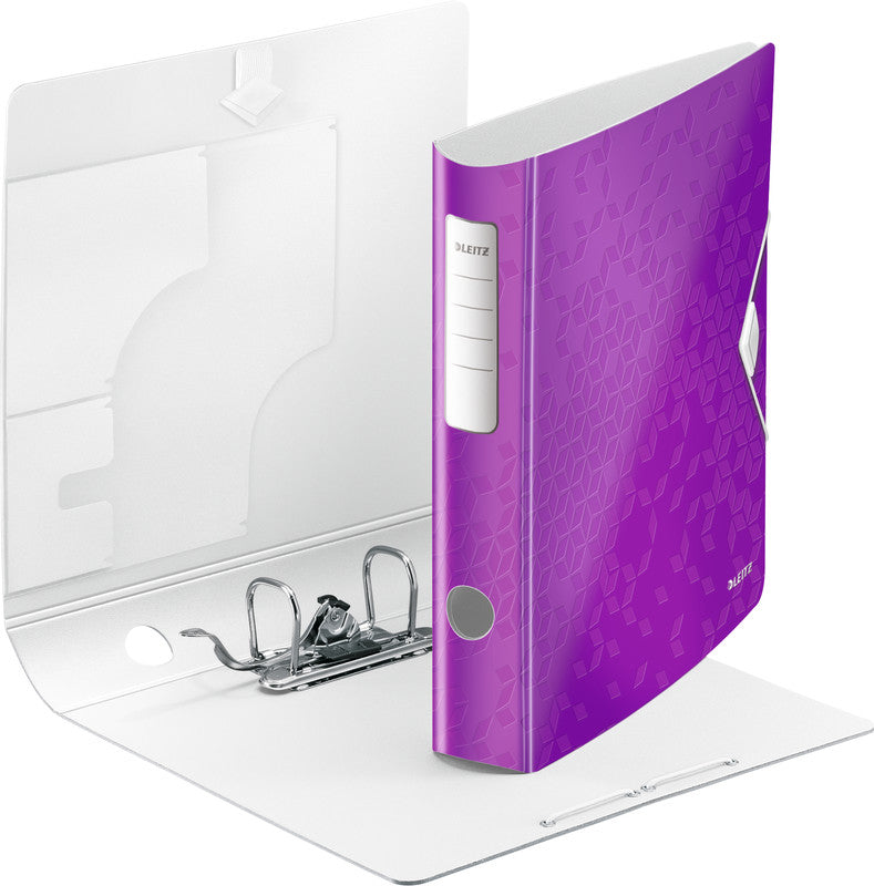 Leitz Active WOW Ringbuch – 2-Ring – für A4 – Rückenbreite 6,5 cm – Violett