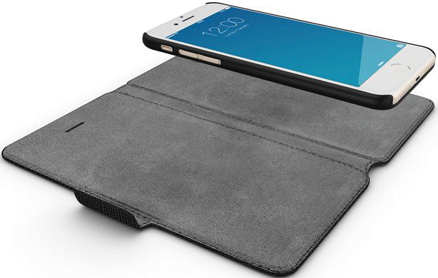 Ideal of Sweden – Booklet-Hülle – für Apple iPhone 6–8/SE (2020) – Saffiano Schwarz – mit Kartenfach