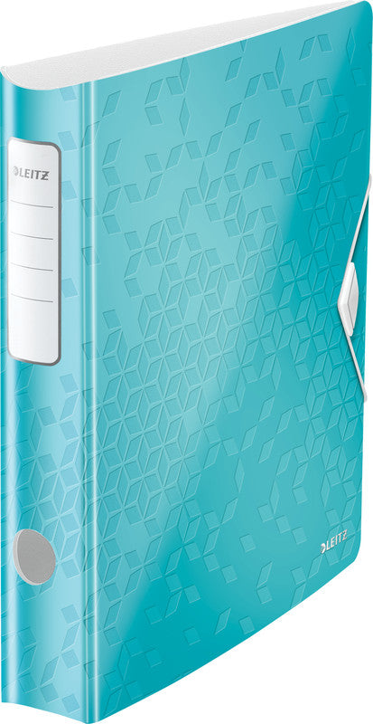 Leitz Active WOW Ordner – für A4 – Rückenbreite 6,5 cm – Blau