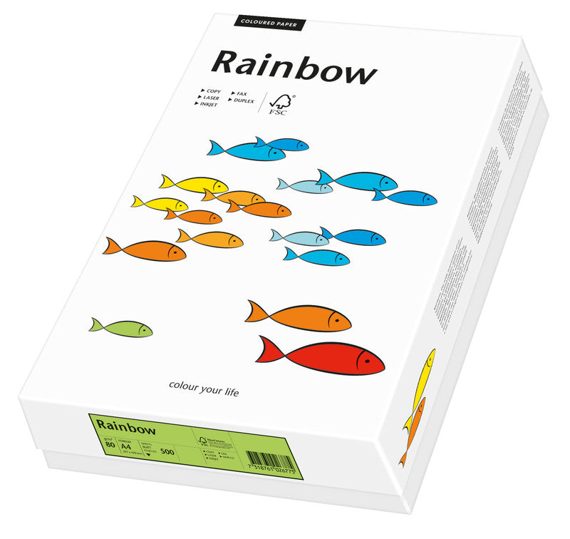 Scaldia Kopierpapier – A4, 160 g/m², Grün – für Inkjet/Laser/Kopierer – FSC – 250 Blatt