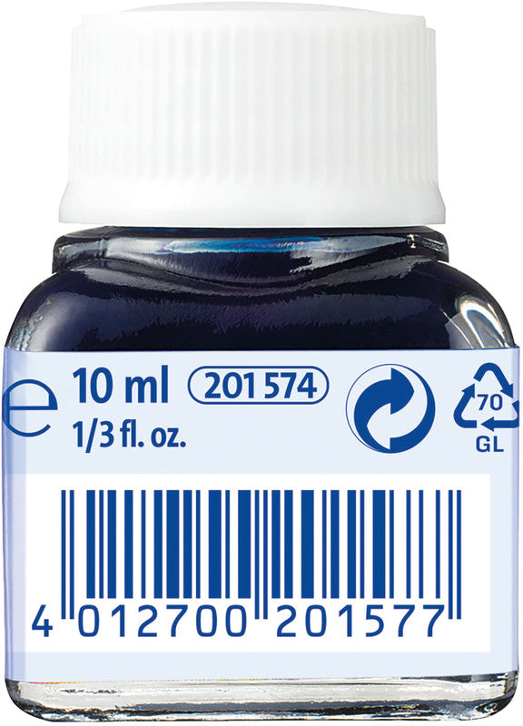 Pelikan Tusche – Kobaltblau, 10 ml, für Reissfeder, Zeichenfeder & Pinsel