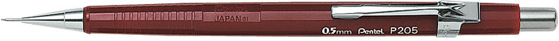 Pentel Sharp P200 Druckbleistift – 0,5 mm, rot