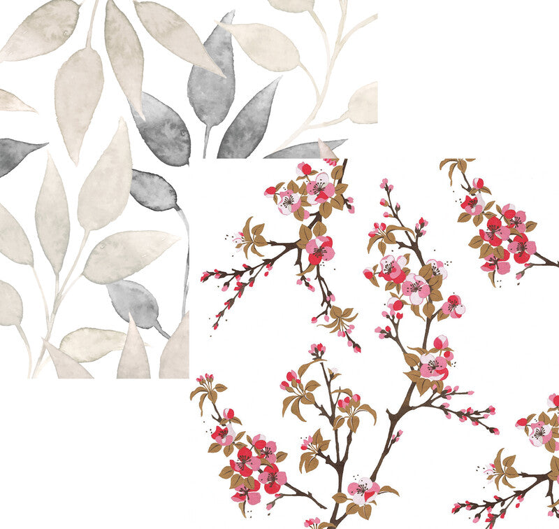 Ppd Servietten Fiori Rossi – 33 × 33 cm – 3-lagig, Tissue – 20 Stk., FSC