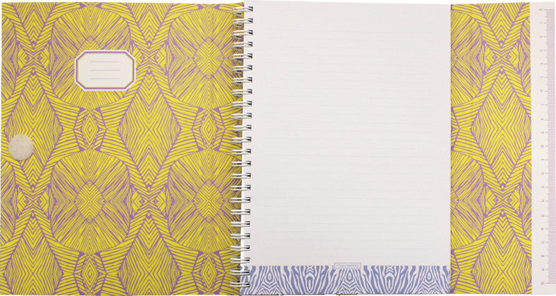 Makenotes Notizbuch, A5, liniert, Spiralbindung, Karton, 160 Seiten, 100 g/m² – mehrfarbig