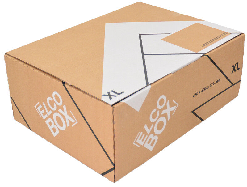 Elco Versandkarton, Braun – 460 × 335 × 175 mm