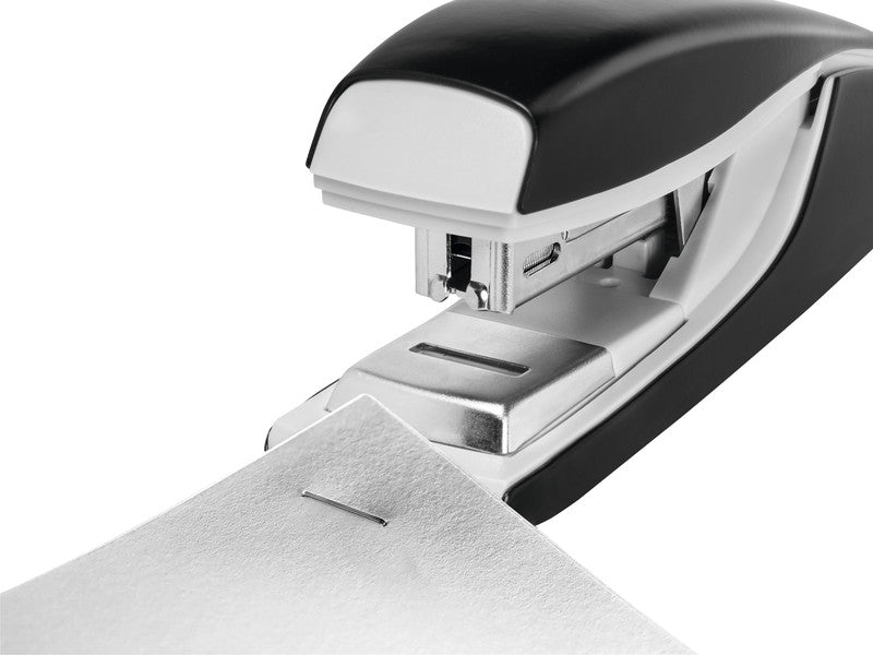 Leitz NeXXt 5505 – Hefter, 30 Blatt, für 24/6, 26/6, Flat-Clinch, Einlegetiefe 38 mm, Schwarz