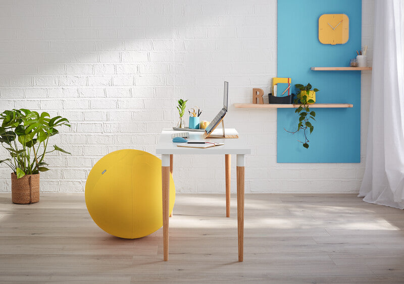 Leitz Sitzball Ergo Cosy Active – Ø 65 cm, warmes Gelb