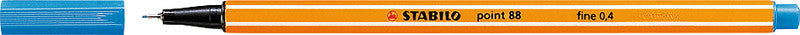 STABILO Fineliner – 20er-Set – 0,4 mm – 20 Farben, sortiert
