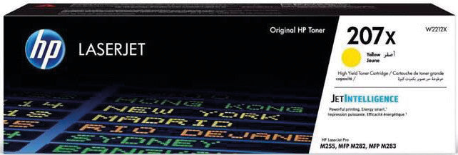 HP Toner 207X – gelb, 2450 Seiten