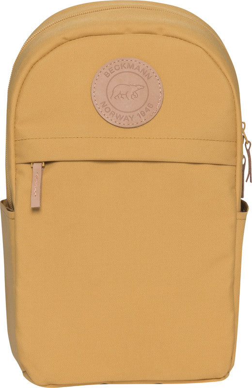 Beckmann Kindergartenrucksack Urban Mini – Gelb – 21,0×35,0×16,0 cm – Recycelte Materialien