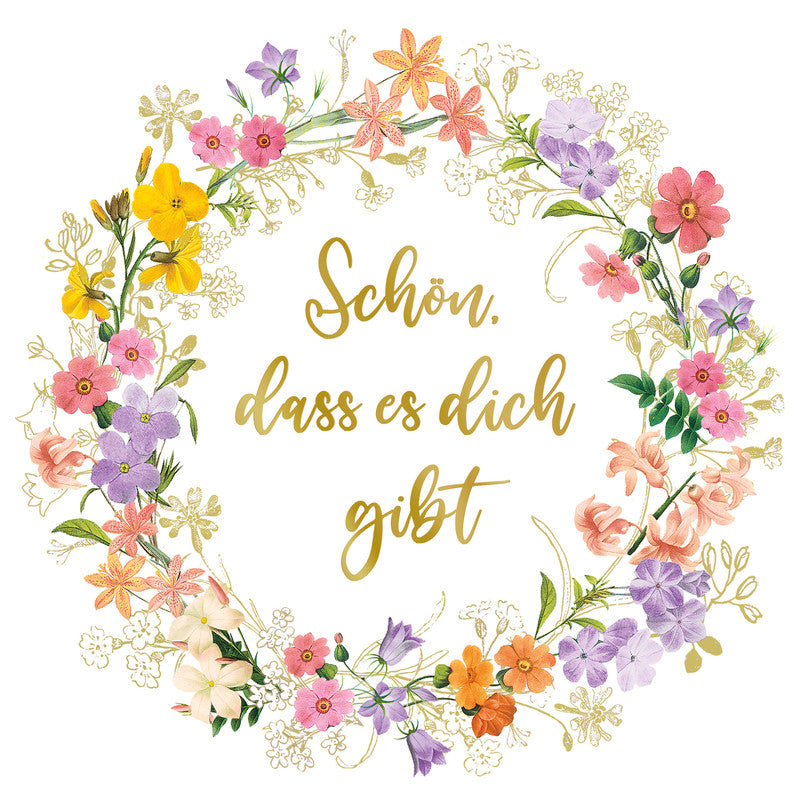 Atelier Servietten Sophies Garden – 33 × 33 cm – 3-lagig, Tissue – 20 Stk.