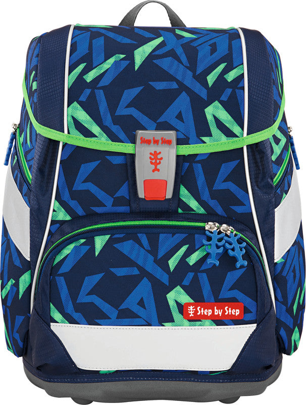 Step by Step Schulrucksack-Set 2in1 Plus – 6-teilig – Soccer Ben