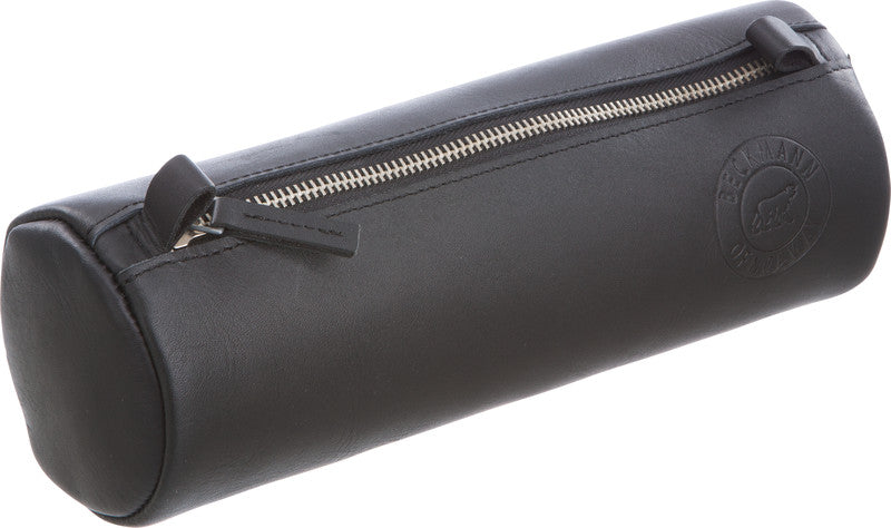 Beckmann Schlamperetui Medium, leer – schwarz – Leder