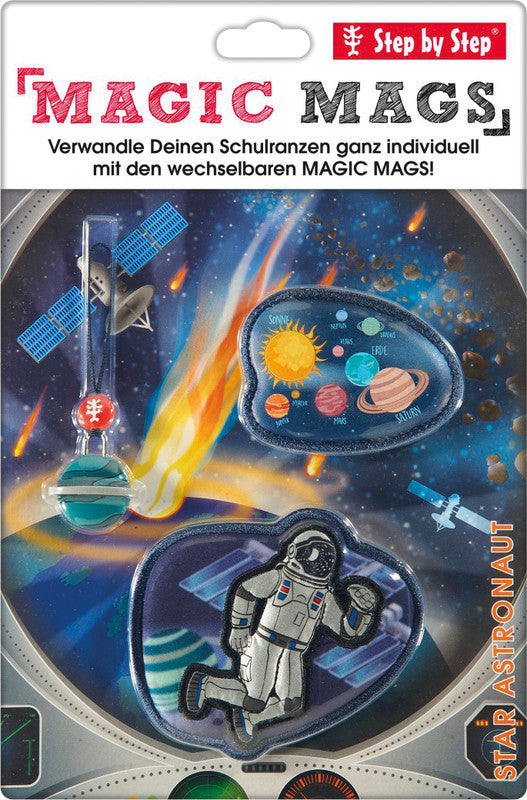 Step by Step Magic Mags Zubehörset – 3-teilig – Star Astronaut Cosmo – für Cloud, Space, 2in1 Plus und andere