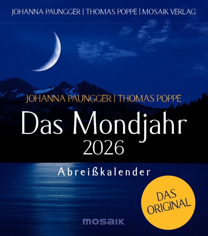 Mosaik Abreisskalender Das Mondjahr 2027 – 11,5 × 13 cm – 1 Tag/Blatt – d – 370 Blatt