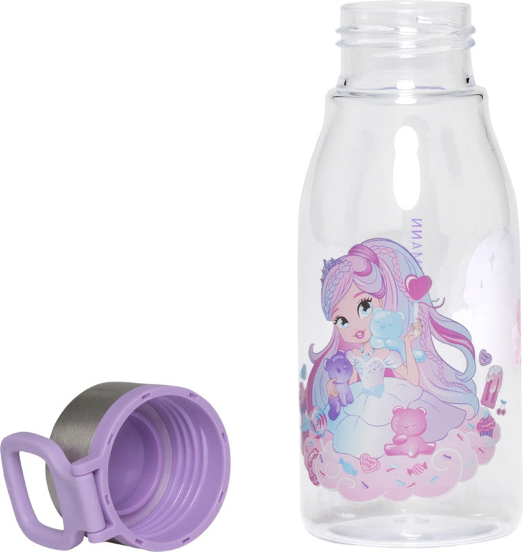 Beckmann Trinkflasche – 4 dl – Kunststoff, Schraubverschluss, auslaufsicher – Candy