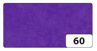 Folia Transparentpapier – 70 × 100 cm, gefalzt, 42 g/m², violett, 25 Bogen, zum Basteln