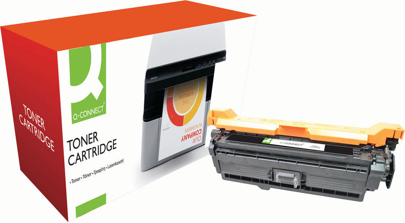 Q-Connect – Toner CE400X – schwarz, 11000 Seiten – für Color-Laserdrucker/Multifunktionsgeräte