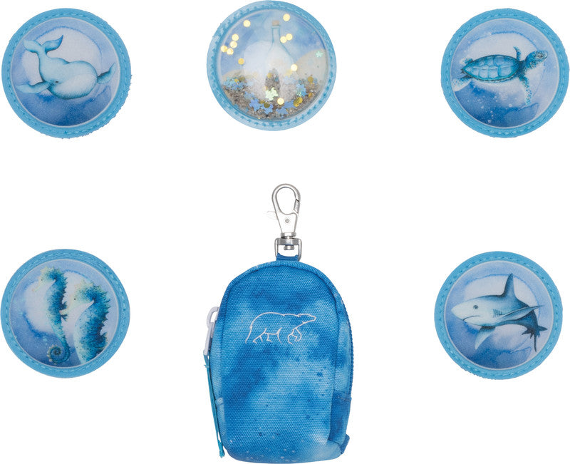 Beckmann Schulrucksack Classic 1st – 6-teilig – Ocean – 24,0×37,0×25,0 cm
