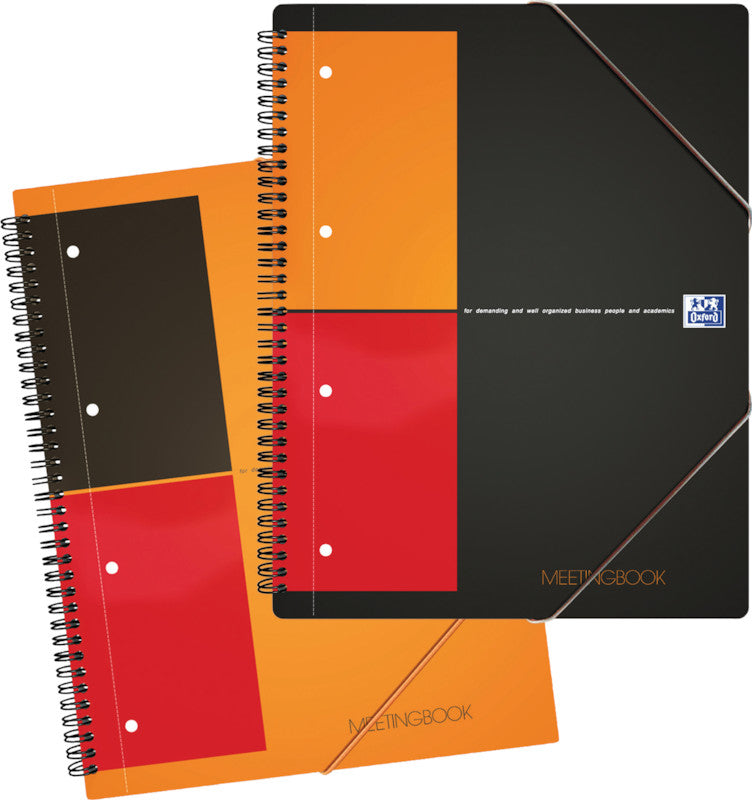 Oxford Collegeblock, 80 Blatt, 10-fach gelocht, perforiert, 80 g/m² – orange, für SCRIBZEE App