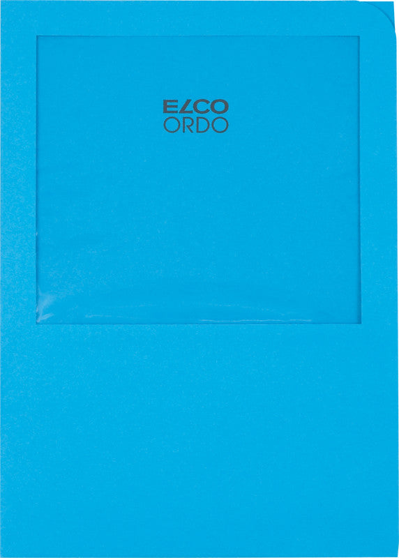Elco Sichtmappe A4, intensivblau, Papier, 100er-Pack