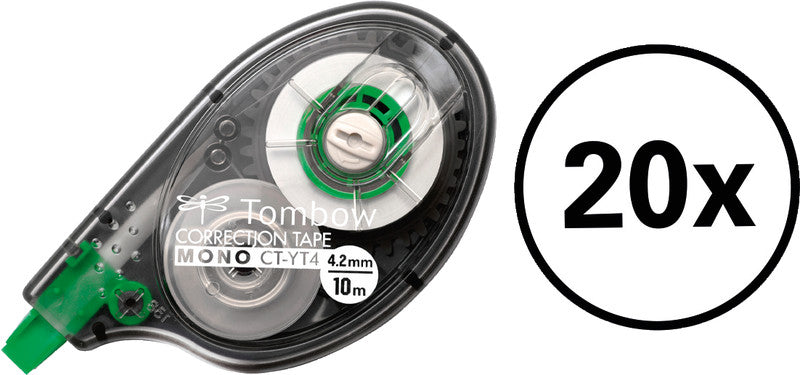 Tombow Korrekturband Korrekturroller – 20er-Pack