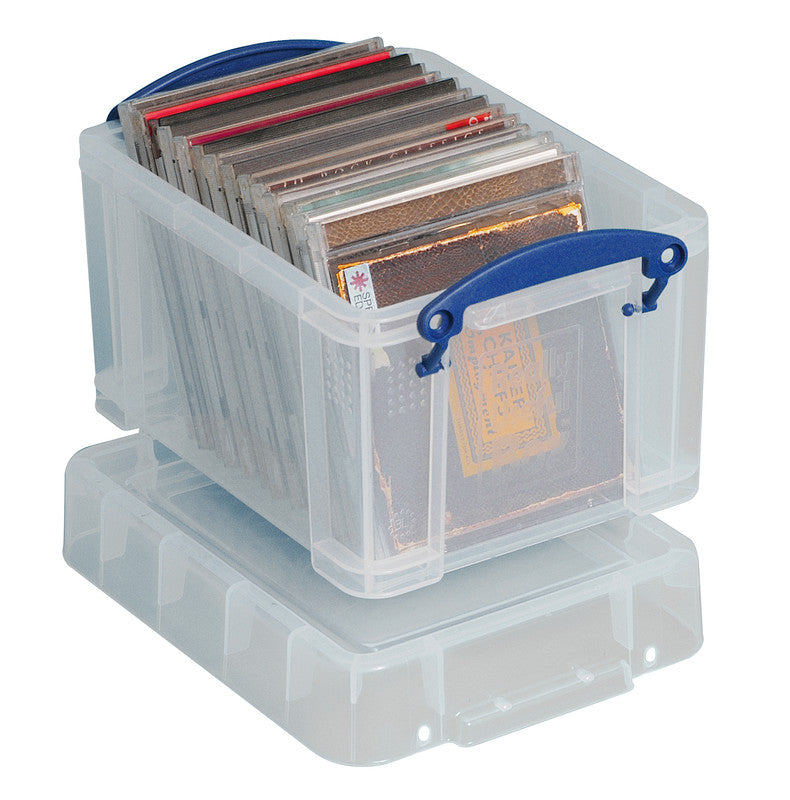 Really Useful Boxes Ordnungsbox – Polypropylen, Transparent, 18 × 16 × 24,5 cm