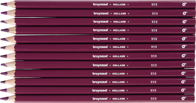 Bruynzeel Farbstift – Rotviolett, Mine Ø 3,3 mm